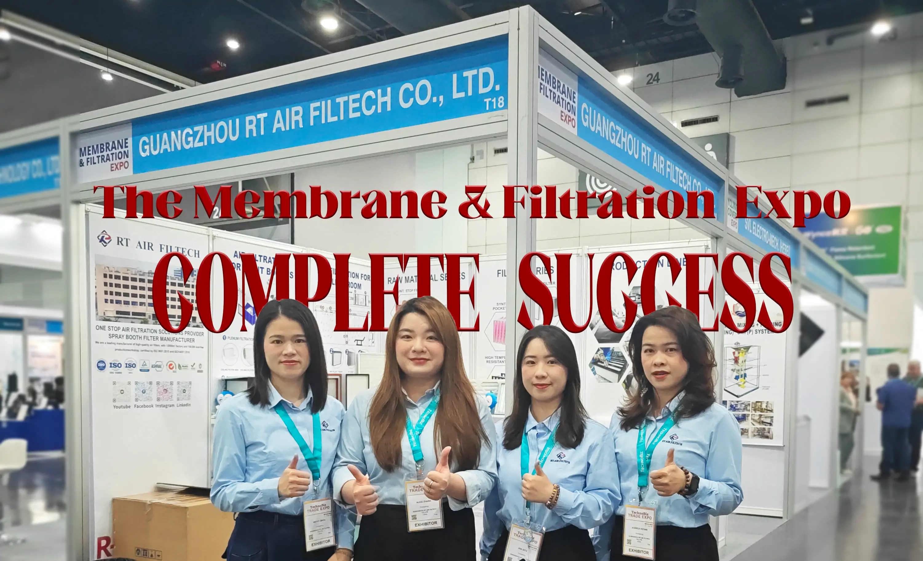 RT Air Filtech in Bangkok Thailand Expo